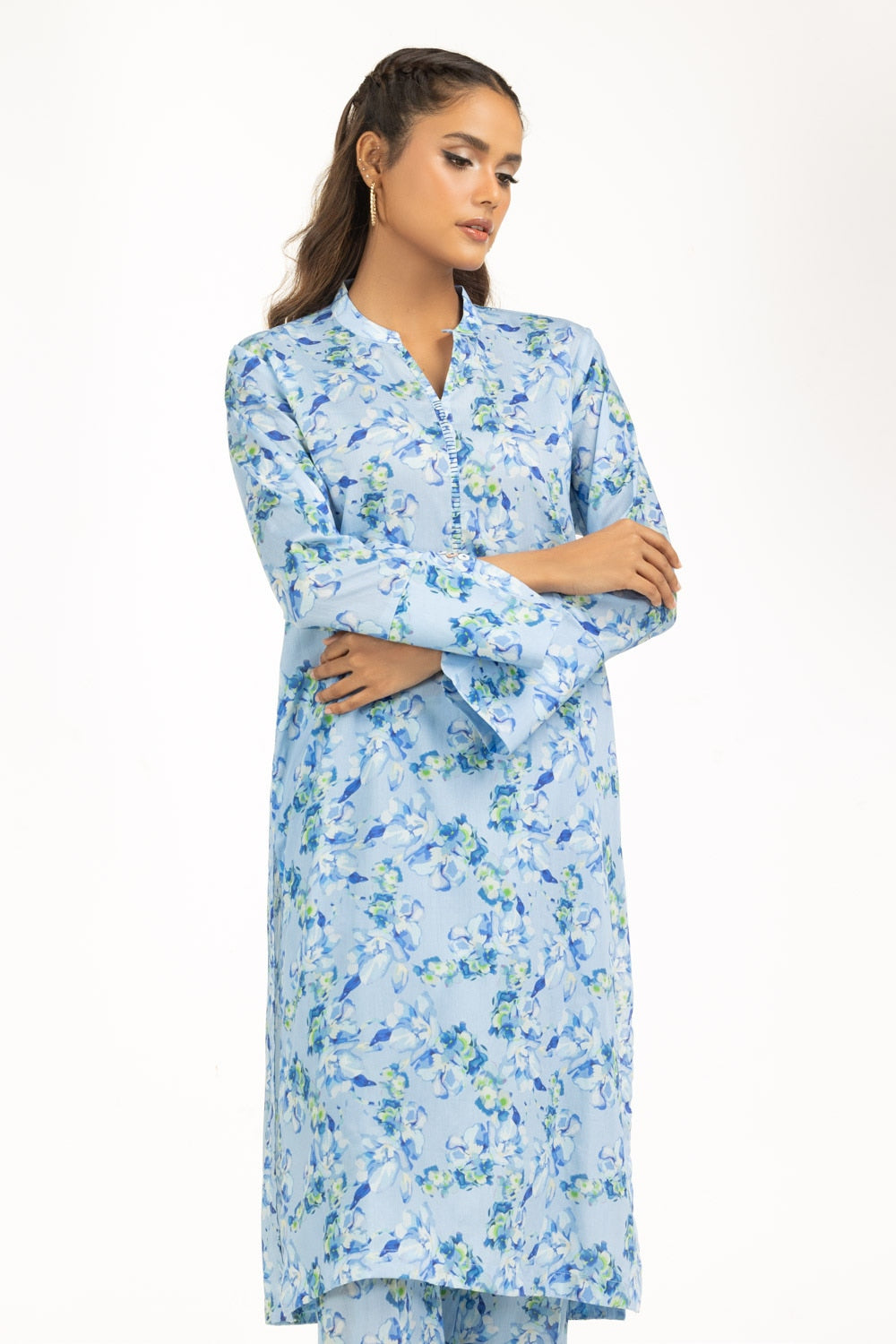 Lawn Printed Co-Ord Set IUSTTS-1115