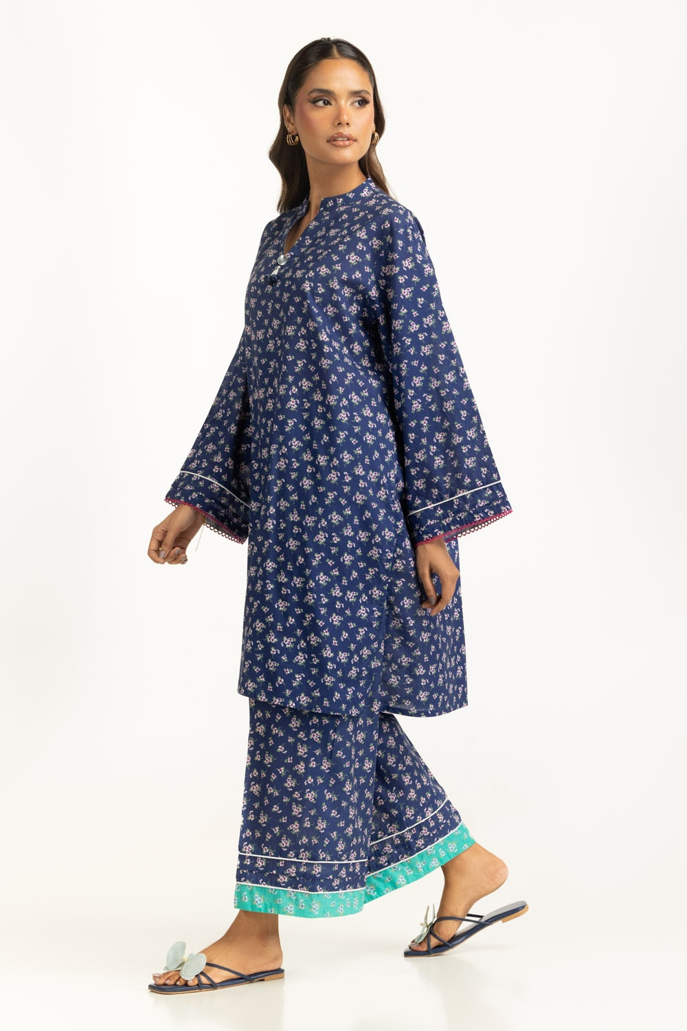 Lawn Printed Co-Ord Set IUSTTS-1118