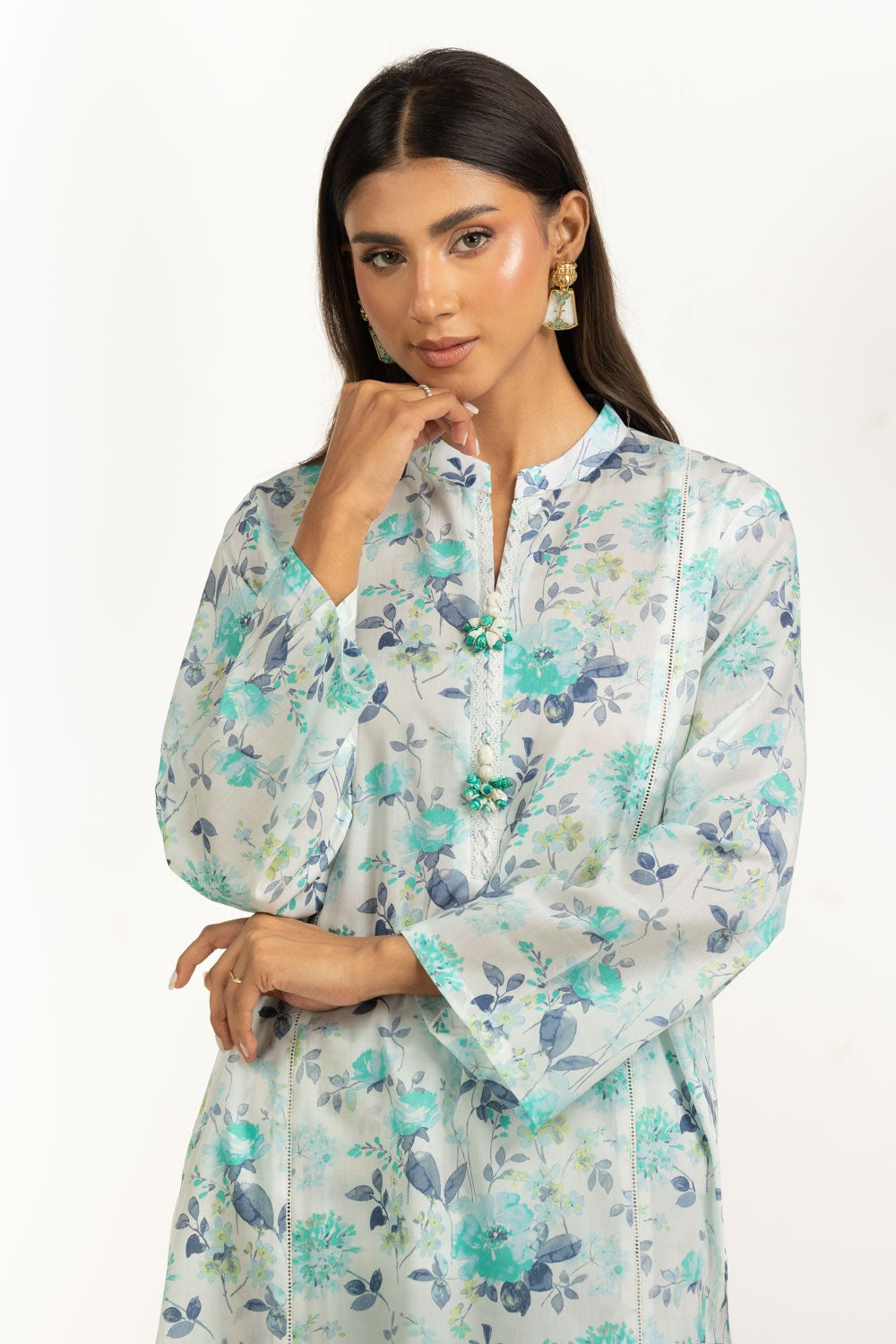 Lawn Printed Co-Ord Set IUSTTS-1124
