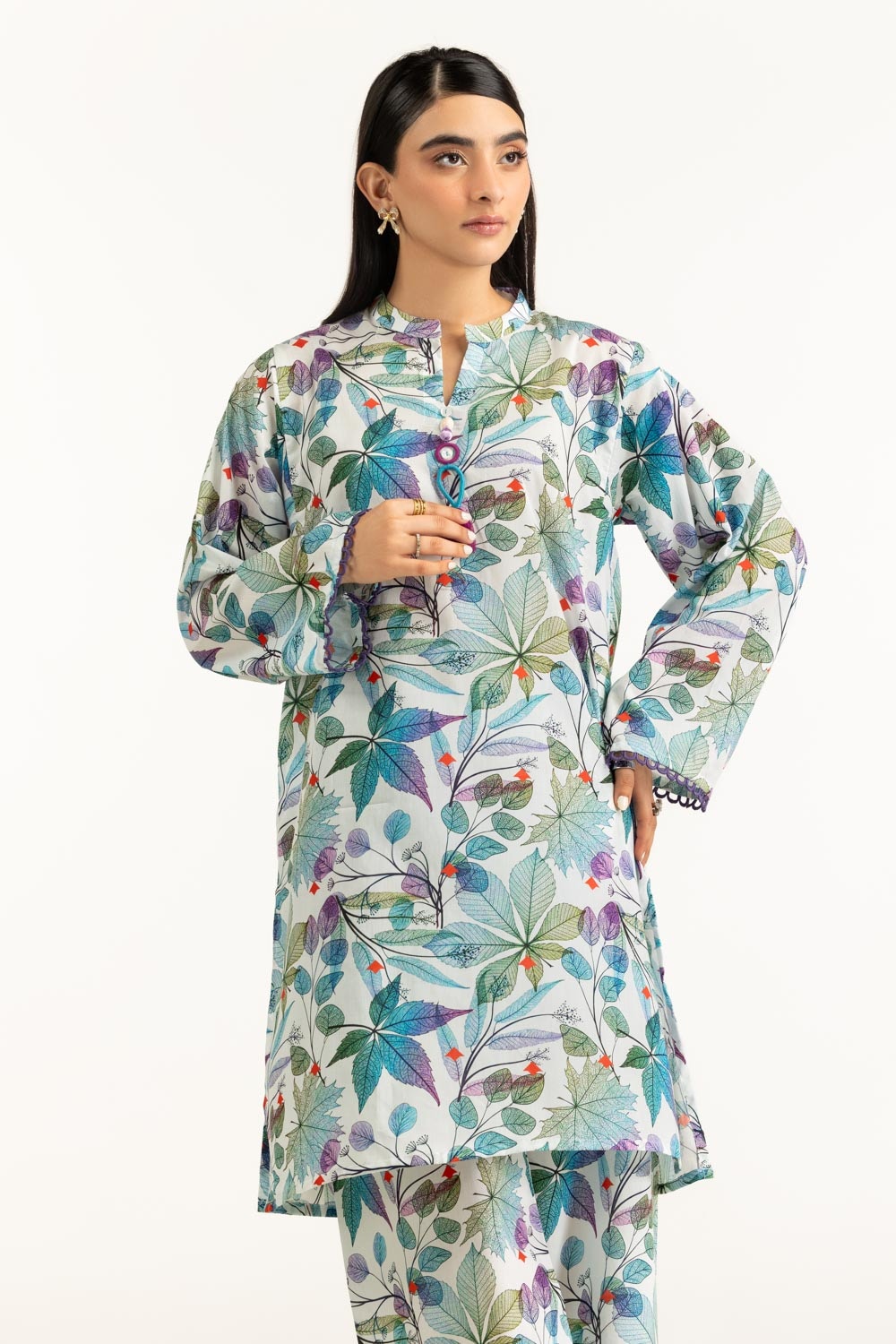 Lawn Printed Co-Ord Set IUSTTS-1142