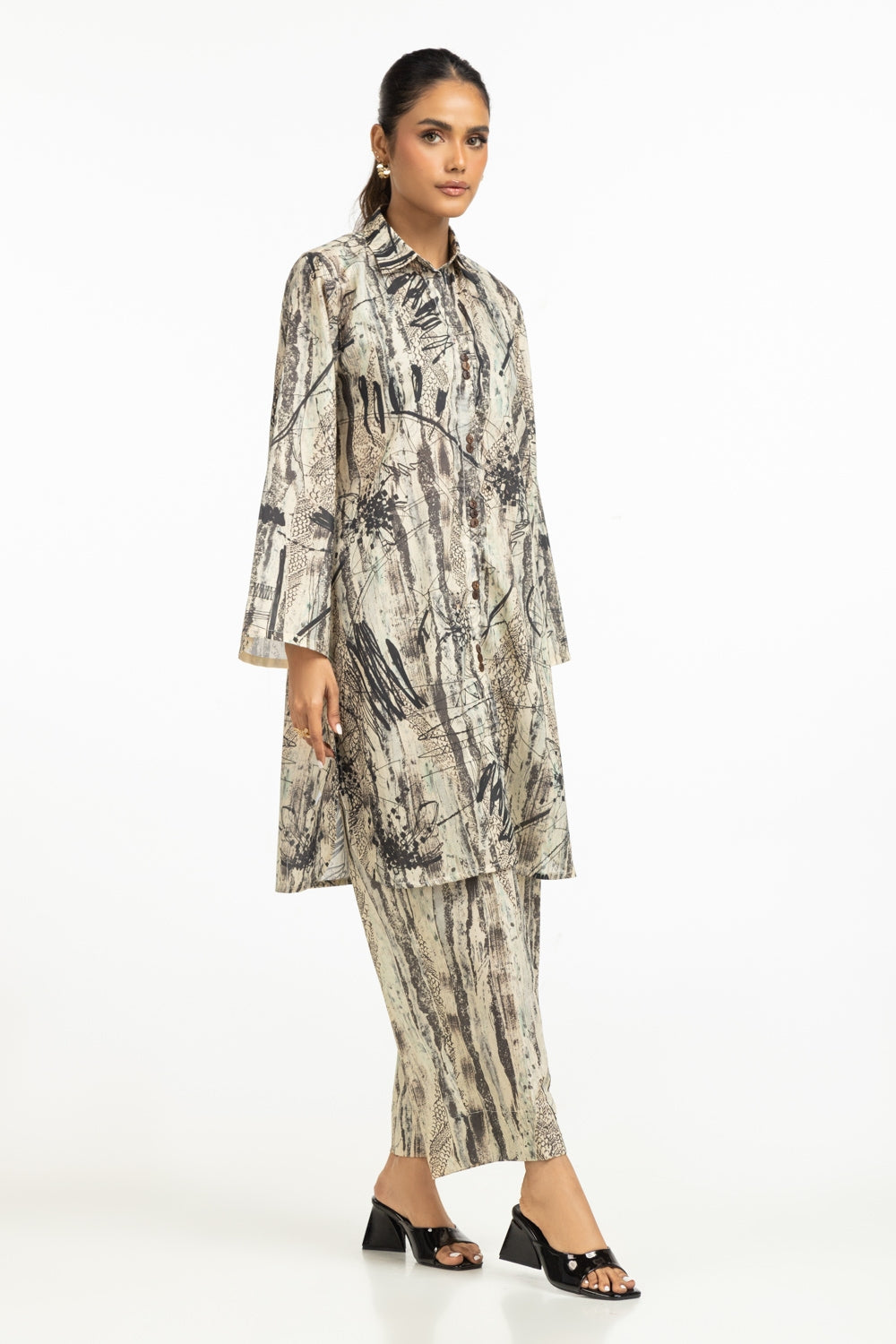 Lawn Printed Co-Ord Set IUSTTS-558
