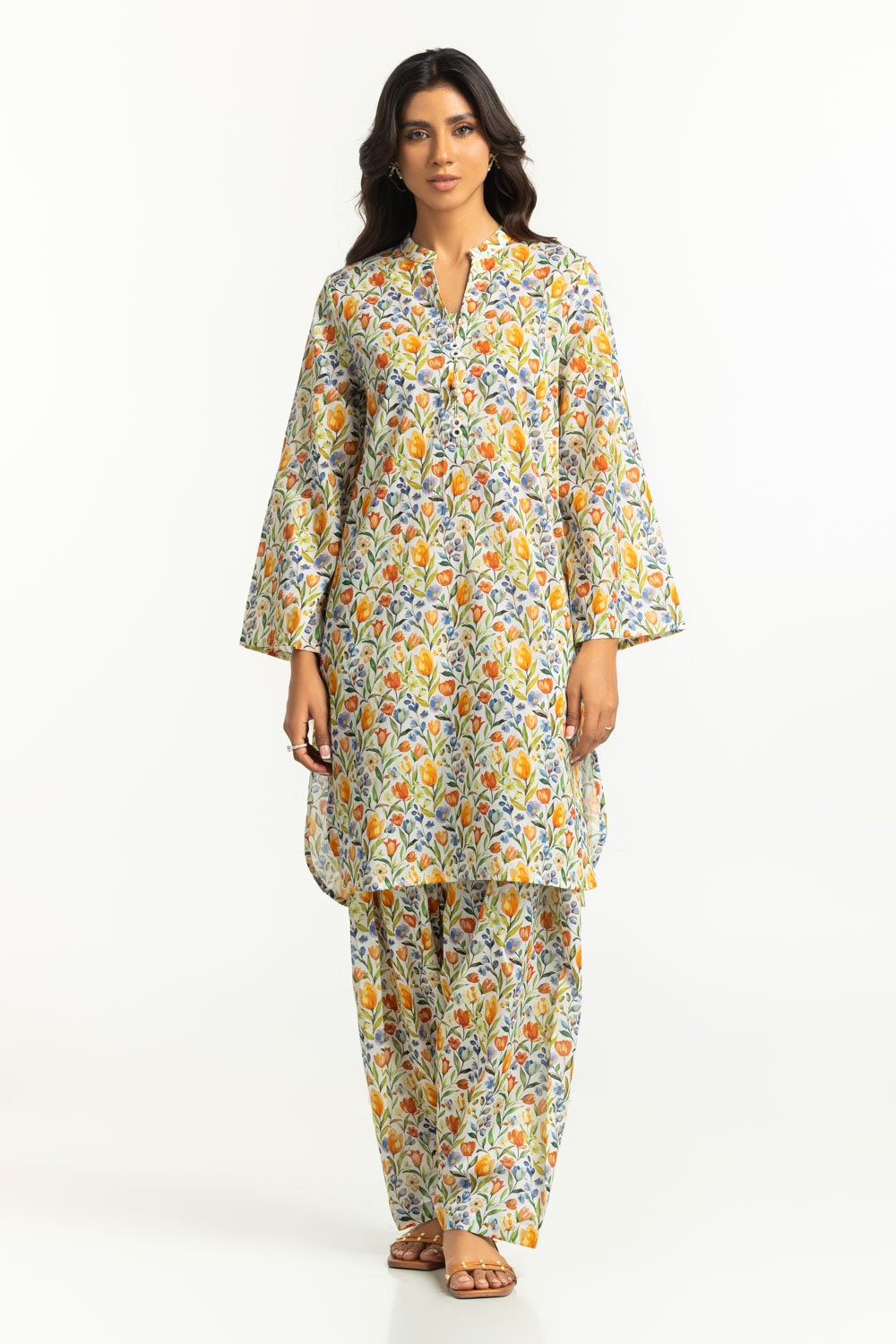 Lawn Printed Co-Ord Set IUSTTS-671
