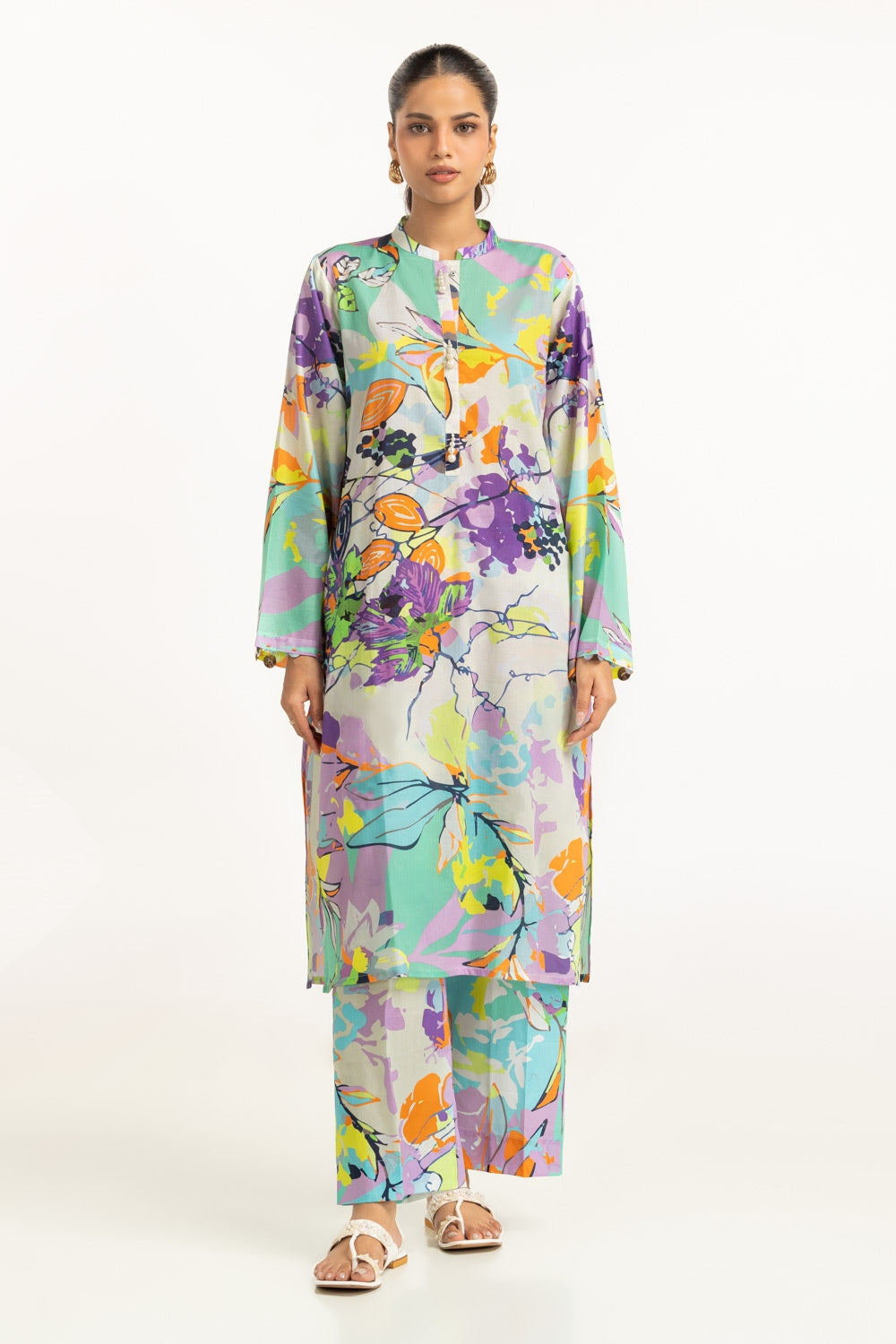 Lawn Printed Co-Ord Set IUSTTS-737