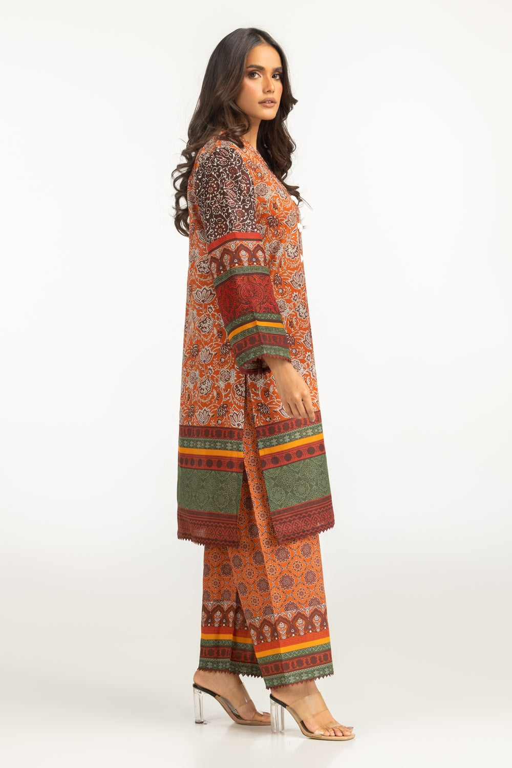 Lawn Printed Co-Ord Set IUSTTS-748
