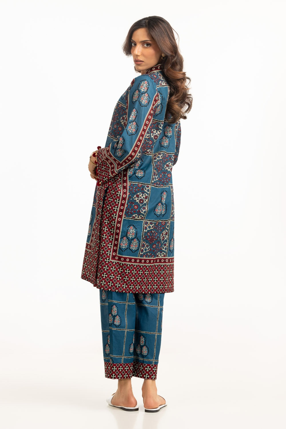 Lawn Printed Co-Ord Set IUSTTS-801