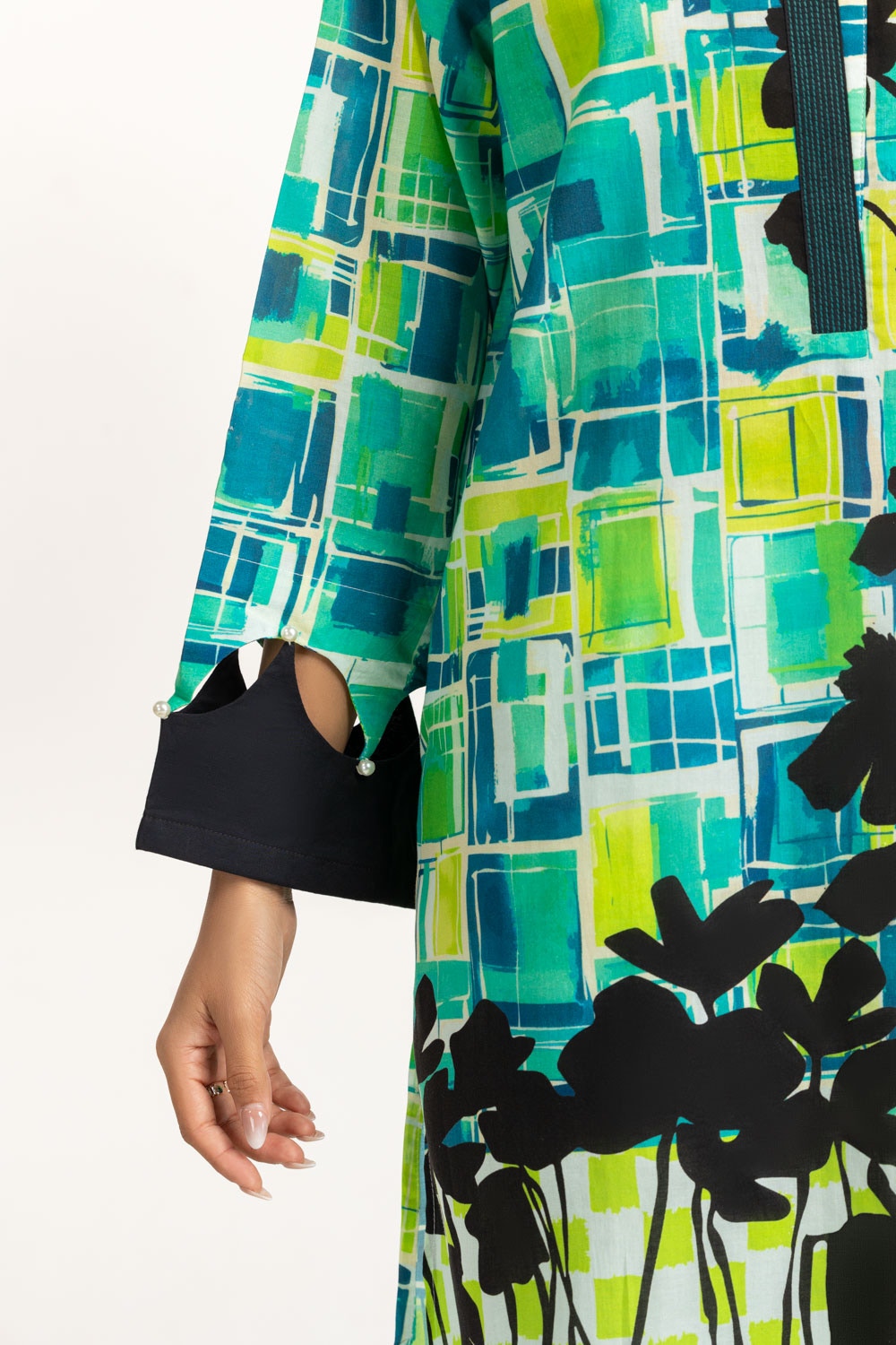 Lawn Printed Shirt And Dupatta IUSTKD-728
