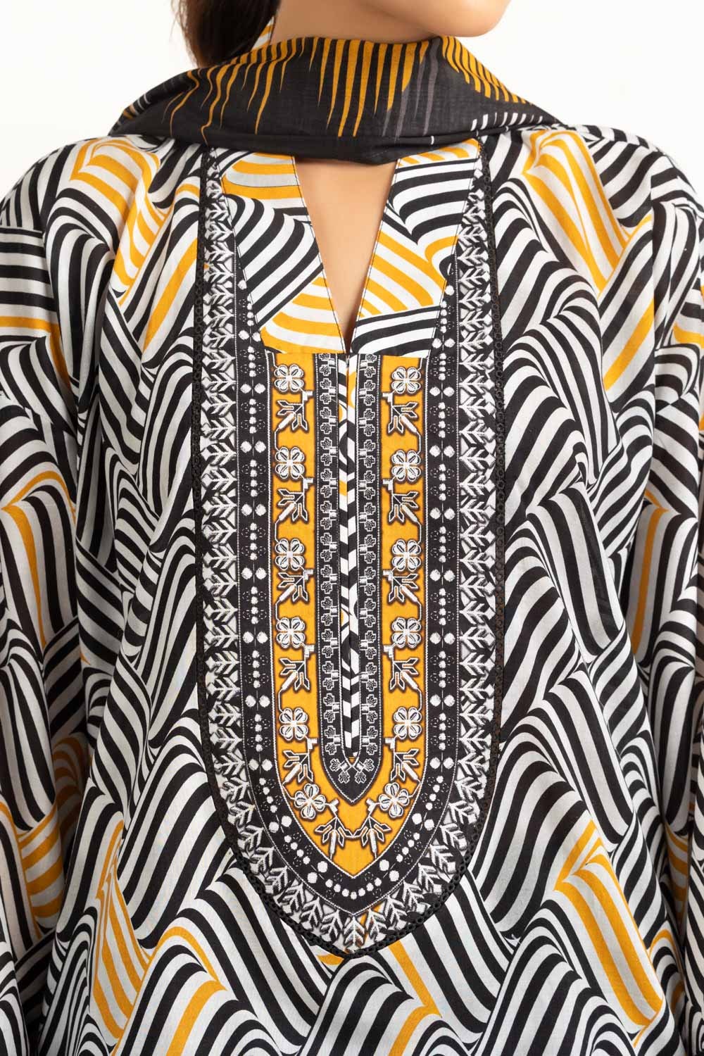 Lawn Printed Shirt And Dupatta IUSTKD-730