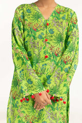 Lawn Printed Shirt IUSTK-684