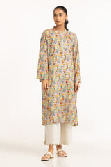 Lawn Printed Shirt IUSTK-696