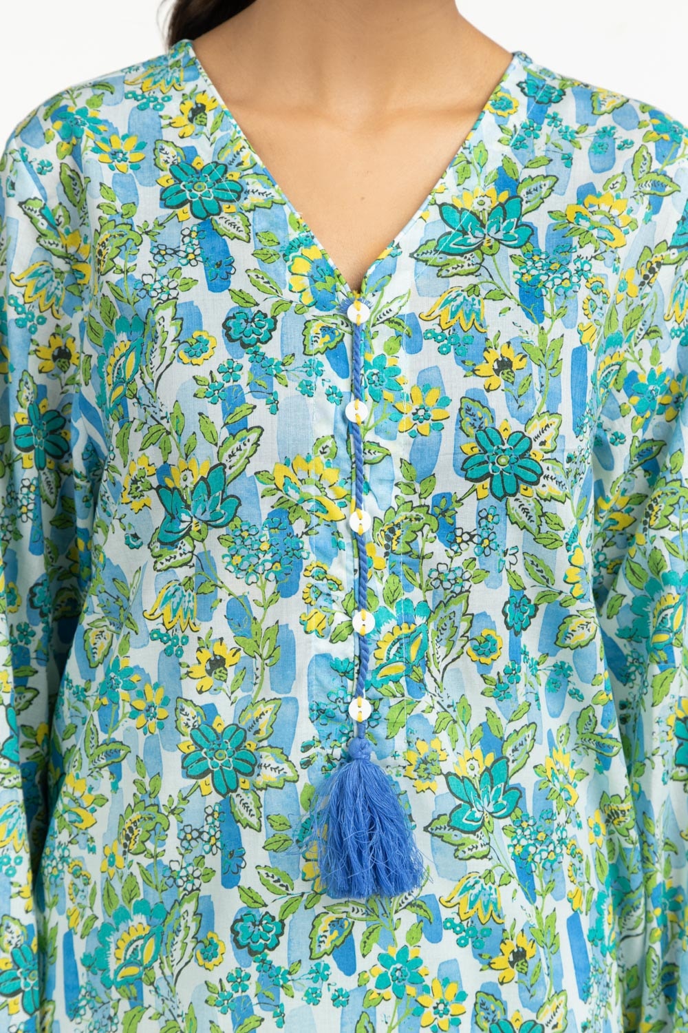 Lawn Printed Shirt IUSTK-705