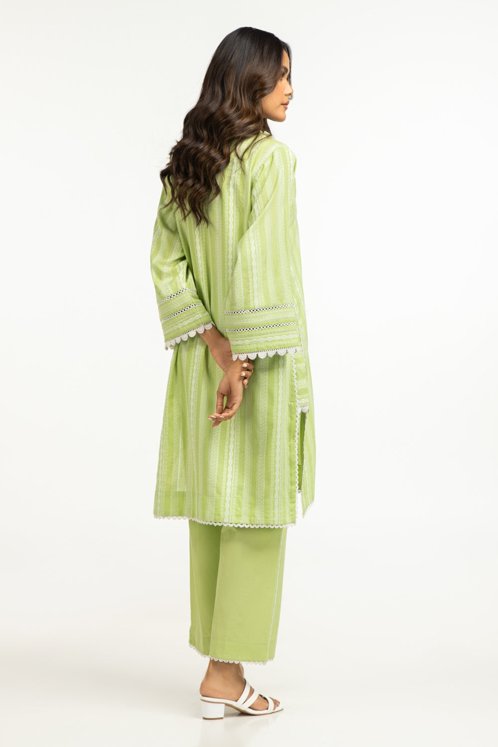 Leno Kara Embellished Co-Ord Set IPST-44376