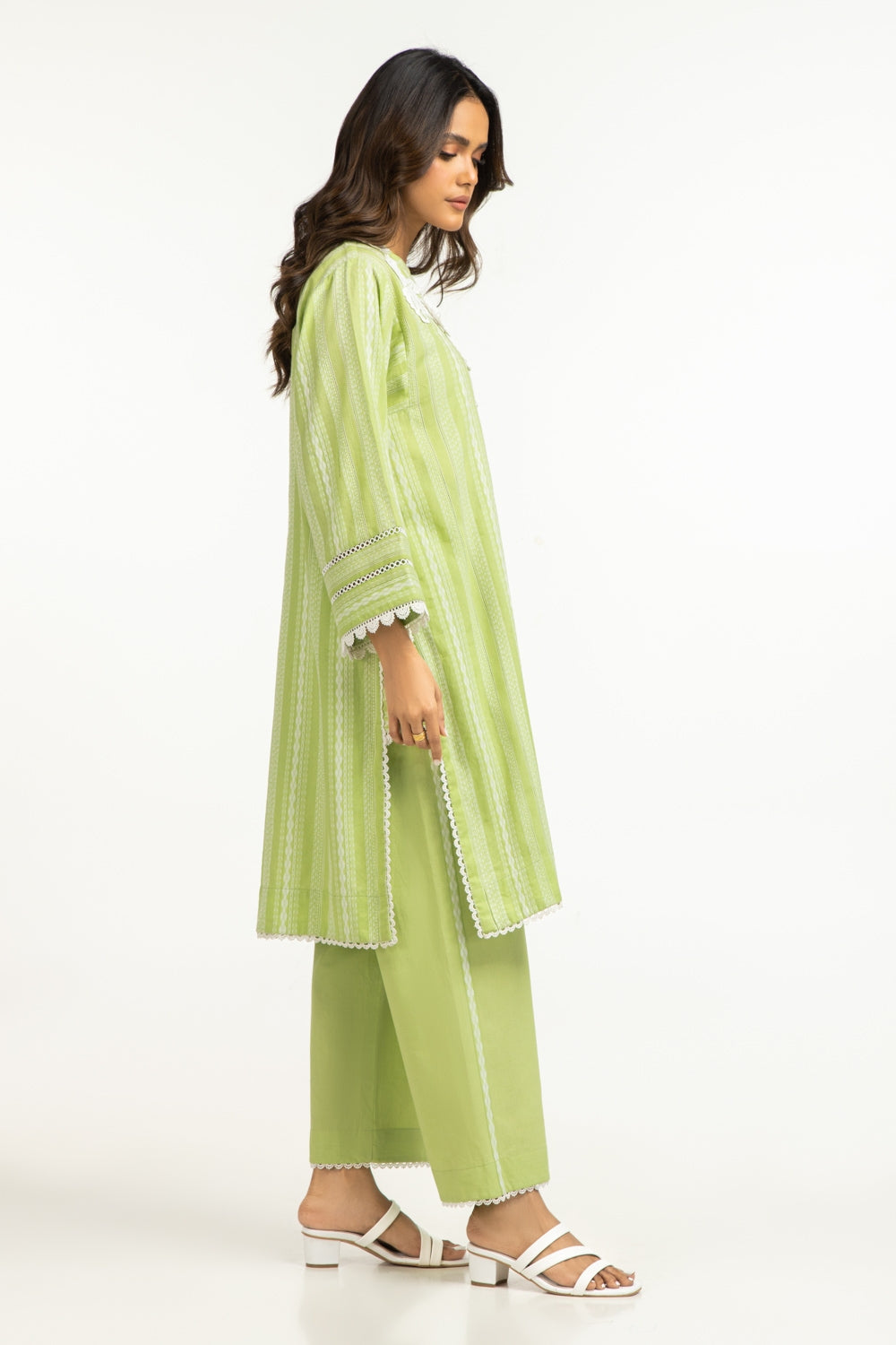 Leno Kara Embellished Co-Ord Set IPST-44376