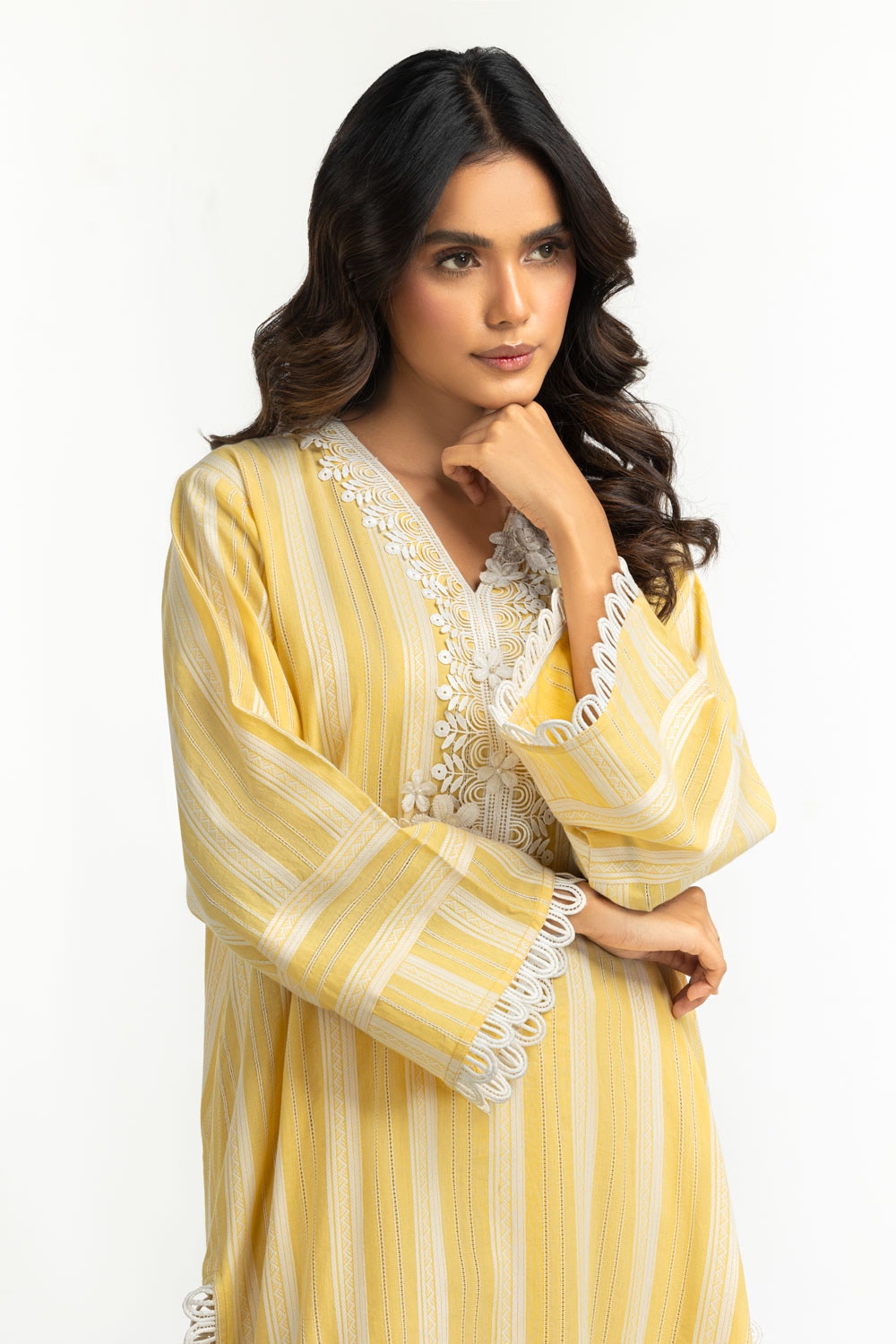Leno Kara Embellished Co-Ord Set IPST-44377