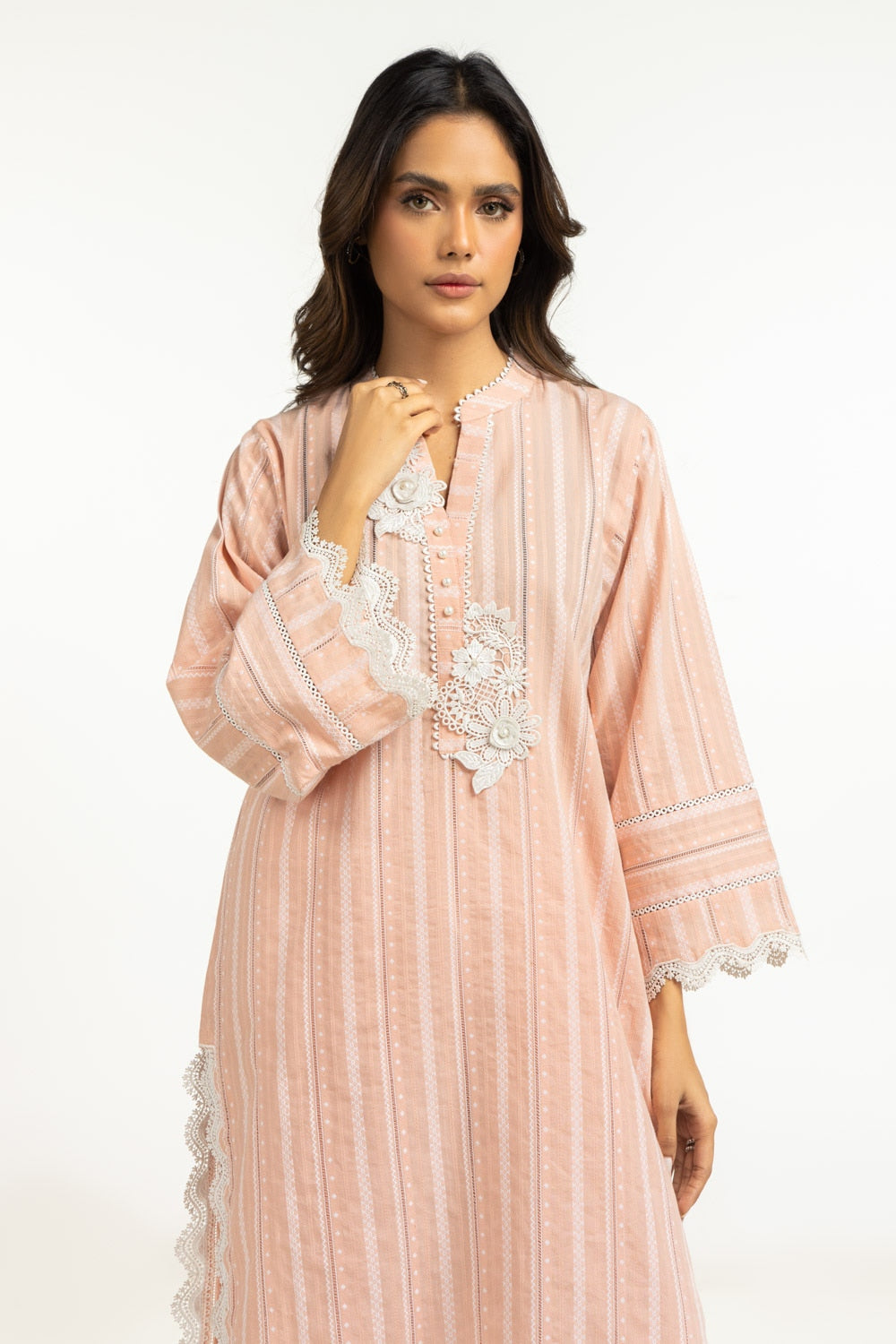 Leno Kara Embellished Co-Ord Set IPST-44379