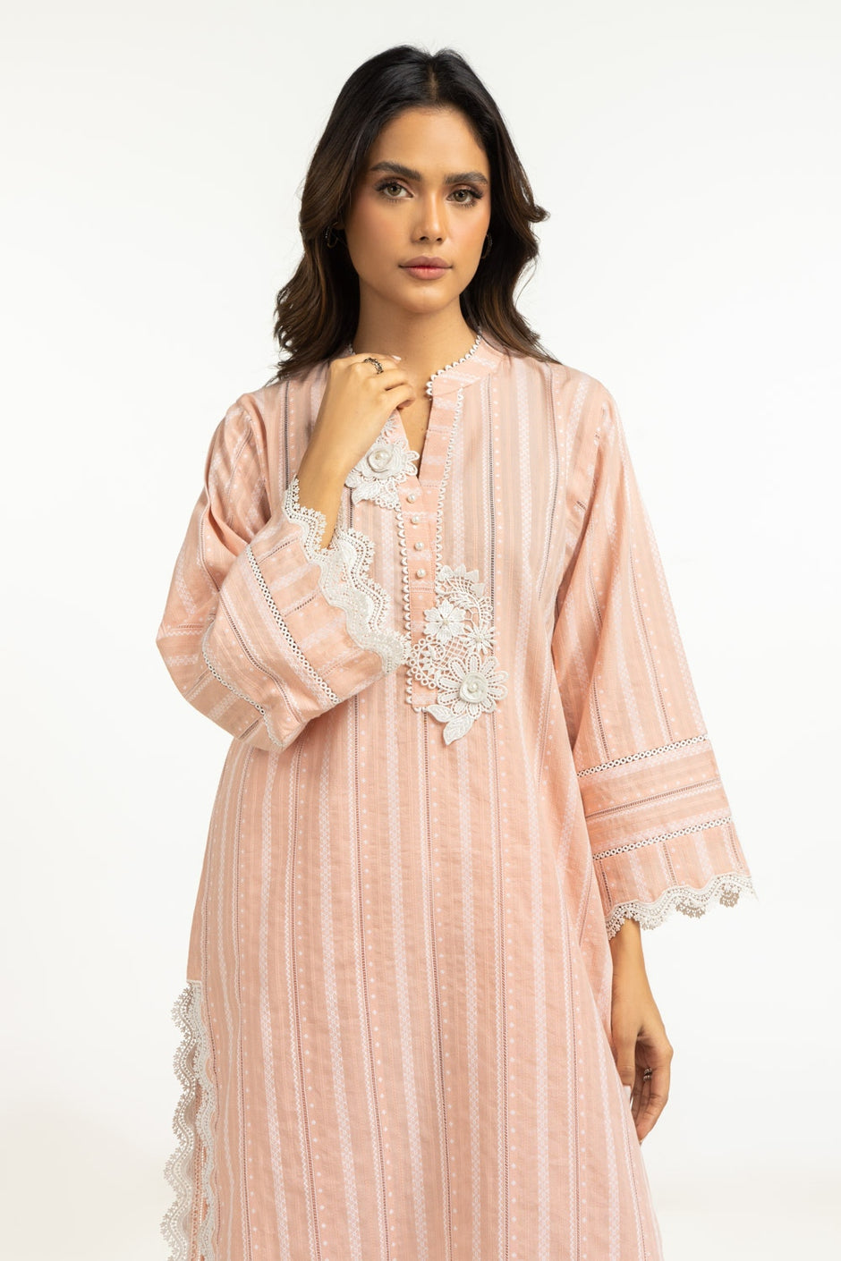 Leno Kara Embellished Co-Ord Set