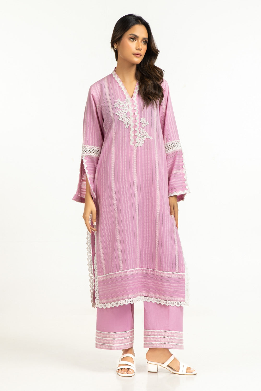Leno Kara Embellished Co-Ord Set IPST-44380