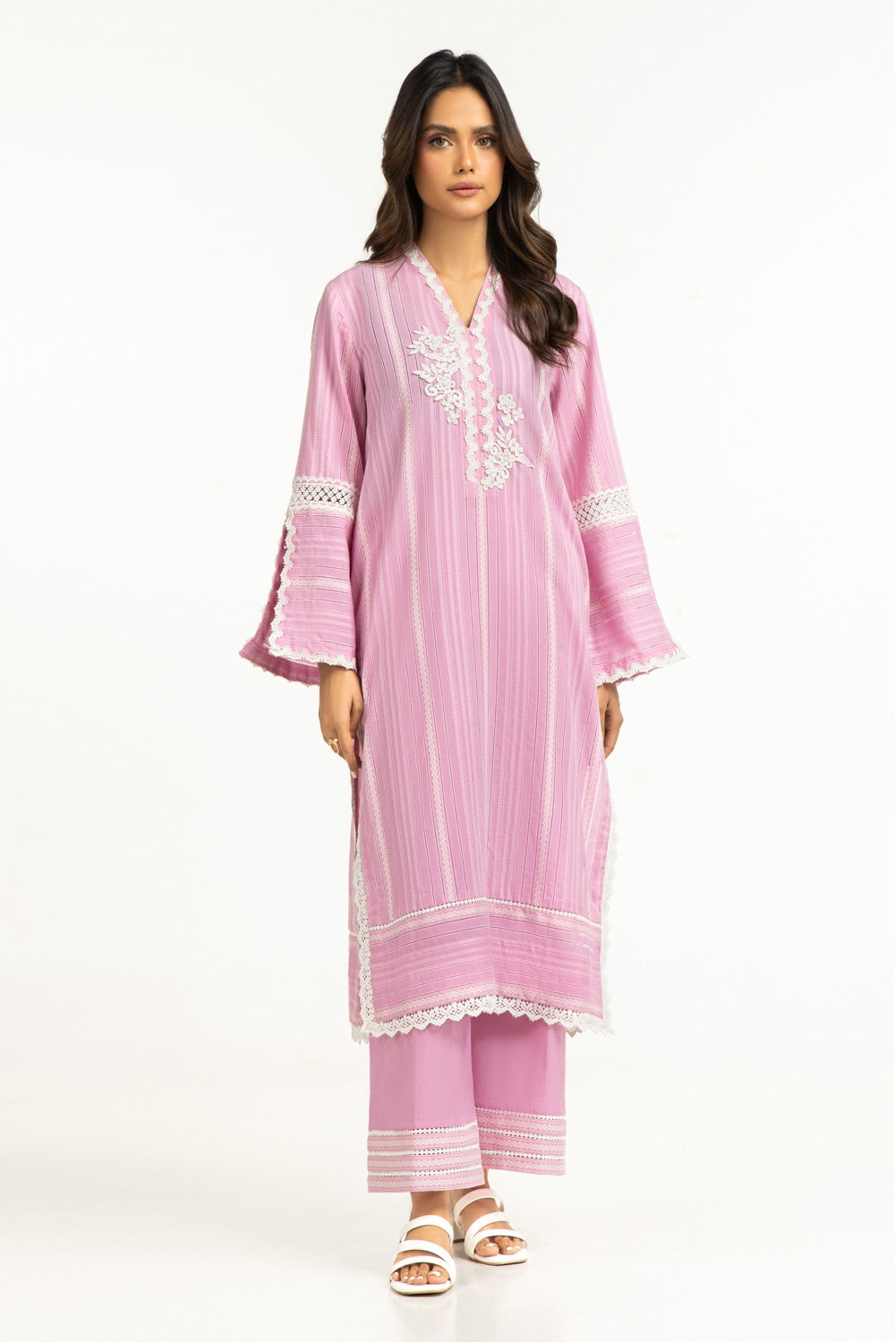 Leno Kara Embellished Co-Ord Set IPST-44380