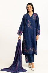 Leno Karha Lurex Embellished Dupatta IPD-44381