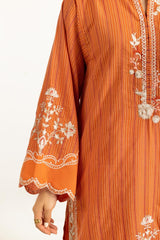 Leno Karha Lurex Embroidered Shirt And Trouser IPST-44382s