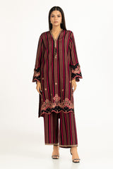 Leno Karha Lurex Embroidered Shirt And Trouser IPST-44384s