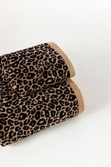 Leopard Jacquard Yarn Dyed Towel