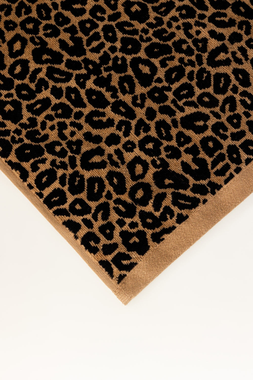 Leopard Jacquard Yarn Dyed Towel