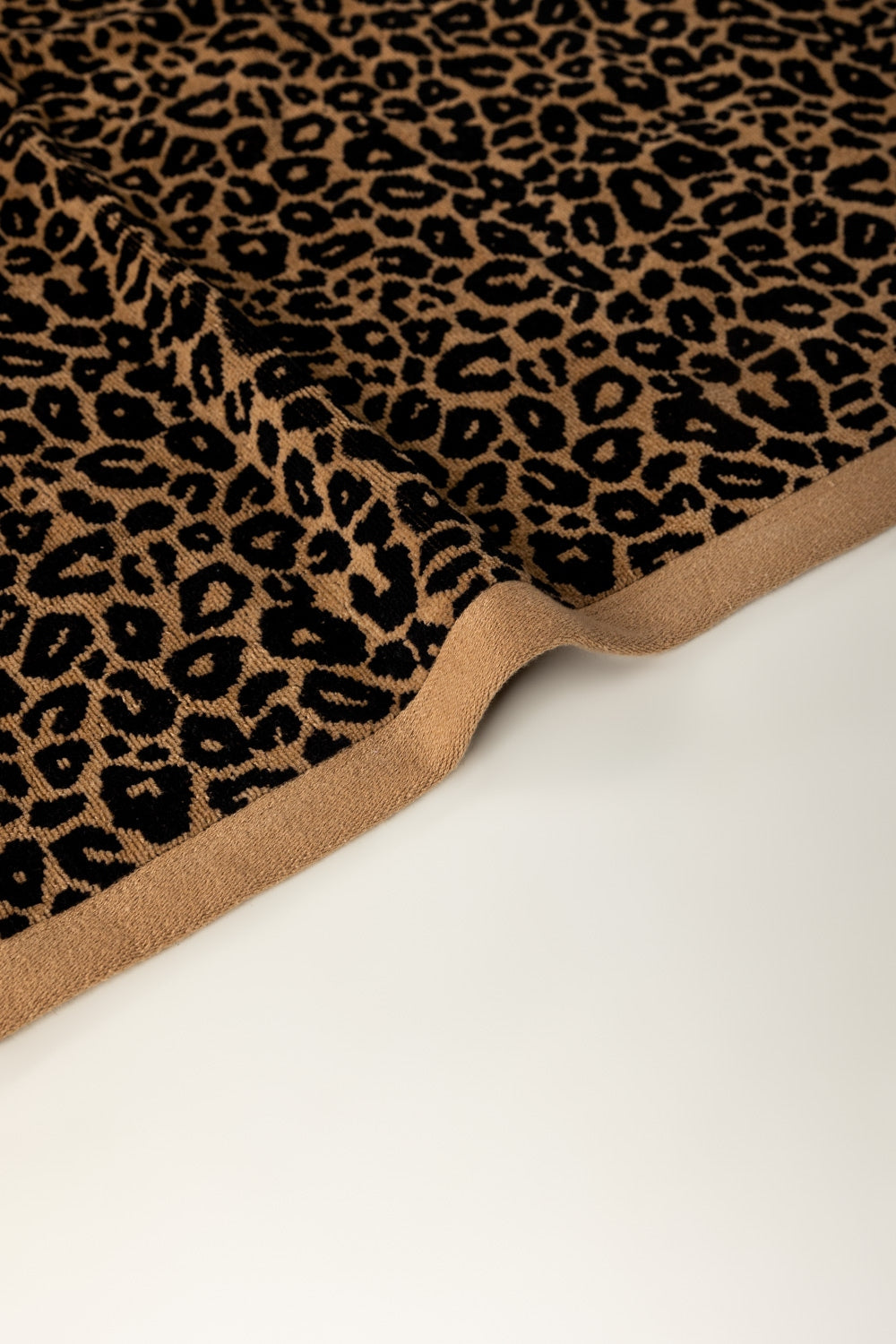 Leopard Jacquard Yarn Dyed Towel