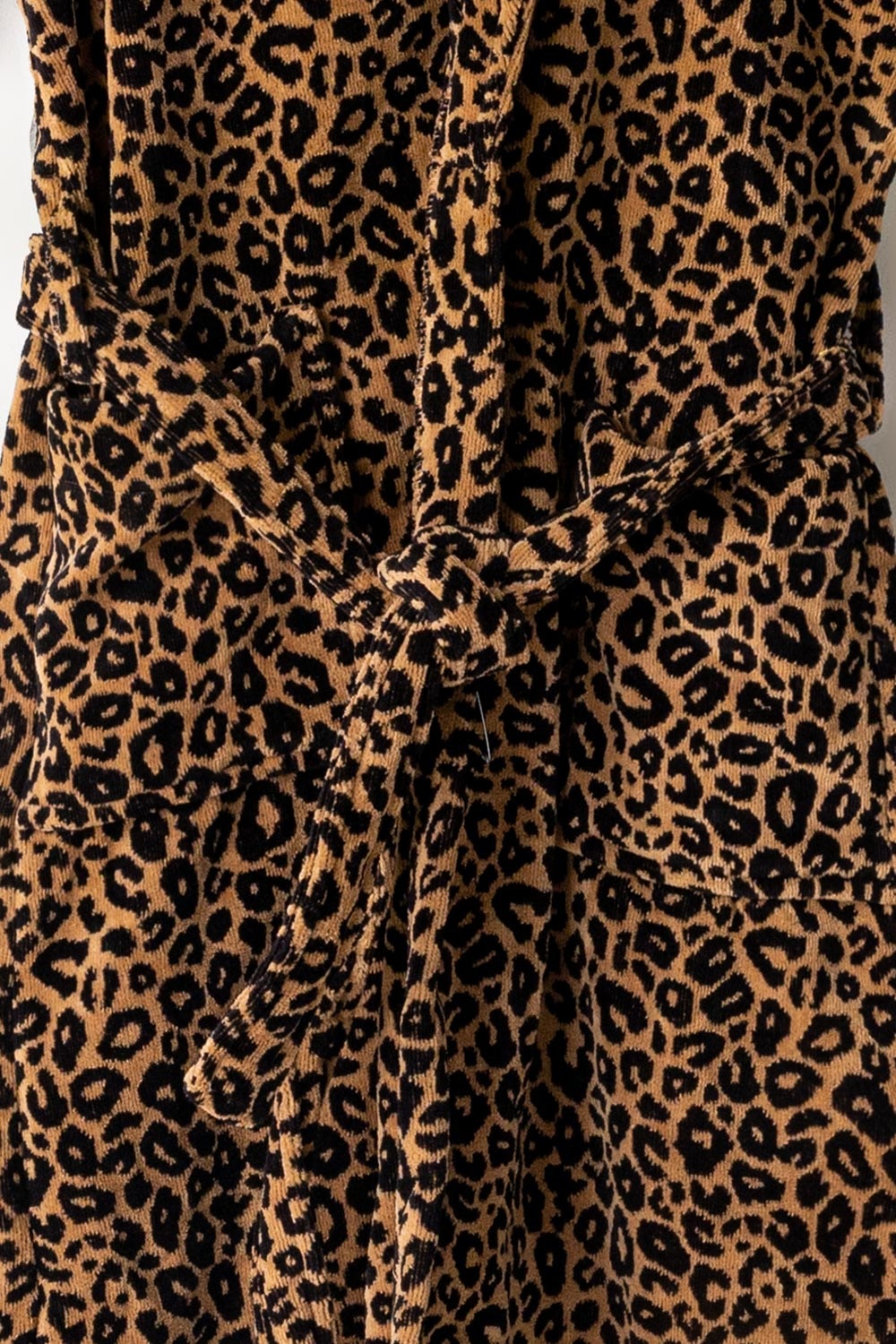 Leopard Velour Bathrobe