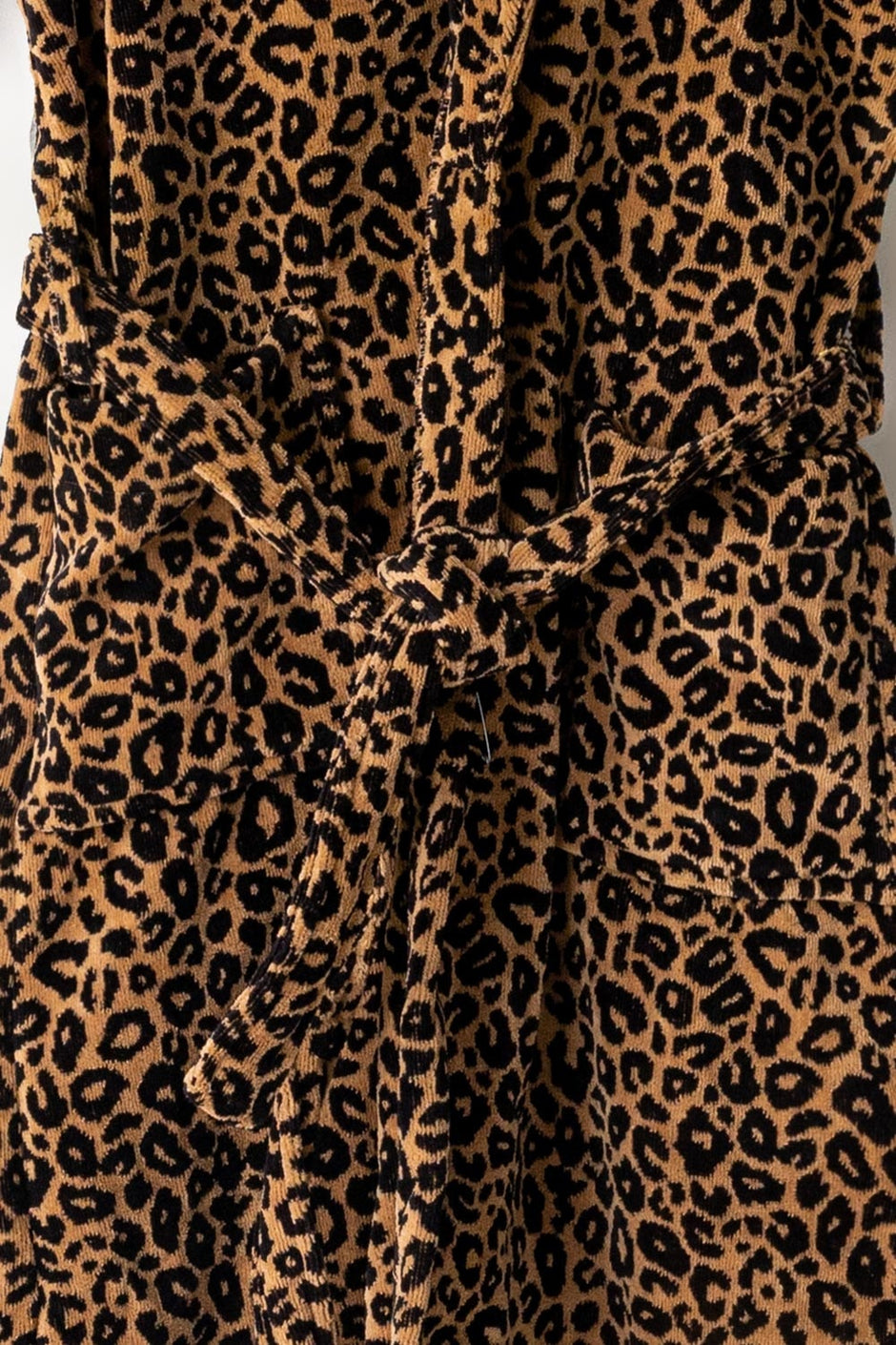 Leopard Velour Bathrobe