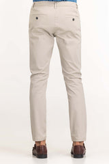Light Grey Basic Dyed Khaki Pant TR-KHPD22-053