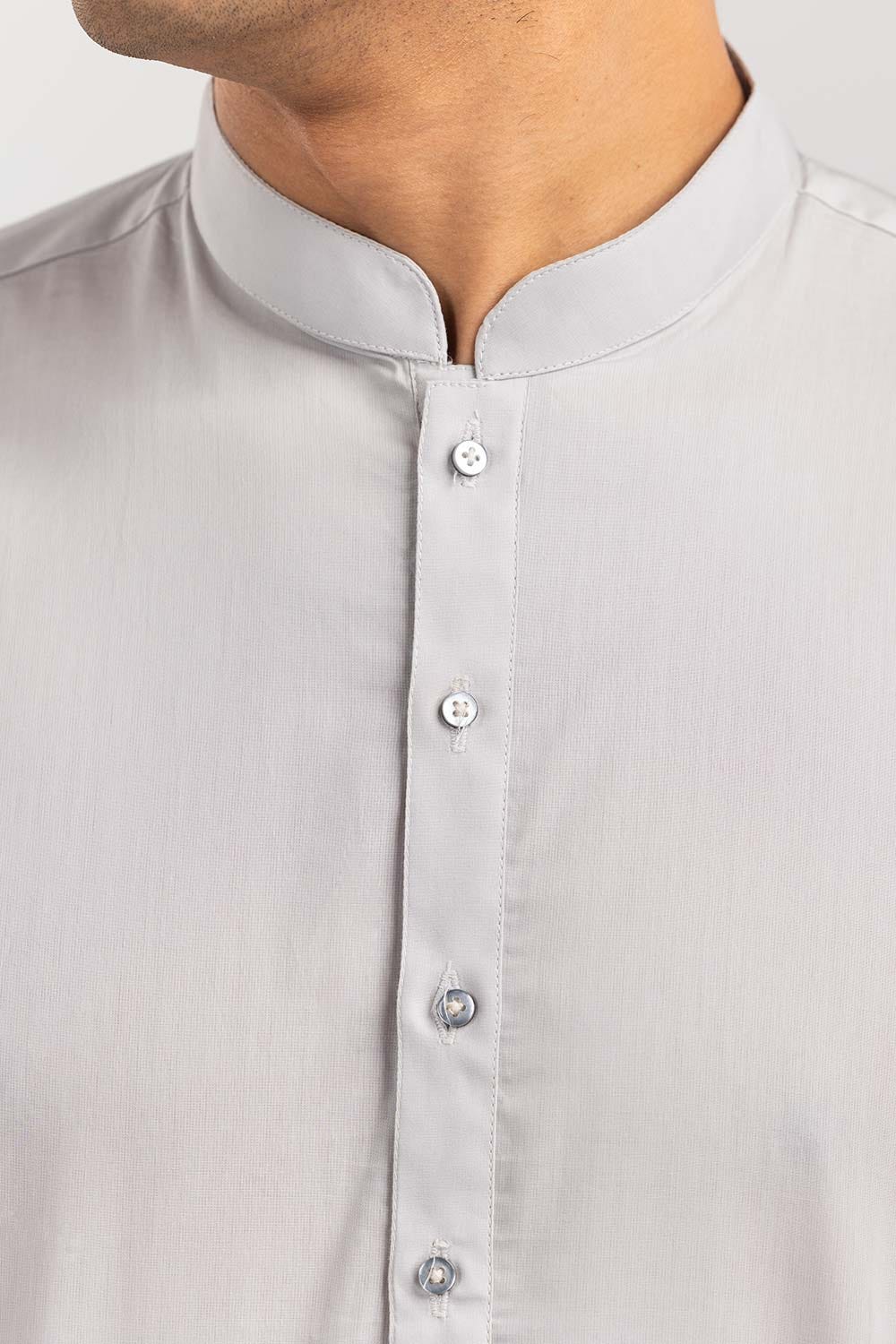 Light Grey Basic Shalwar Kameez Suit