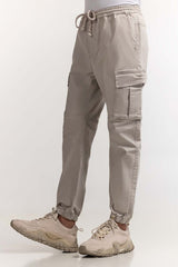 Light Grey Basic Trouser MNTRCSS24005-A