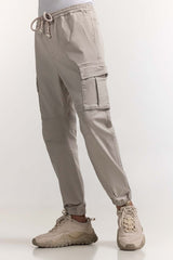 Light Grey Basic Trouser MNTRCSS24005-A