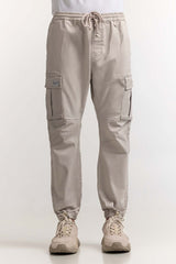 Light Grey Basic Trouser MNTRCSS24005-A