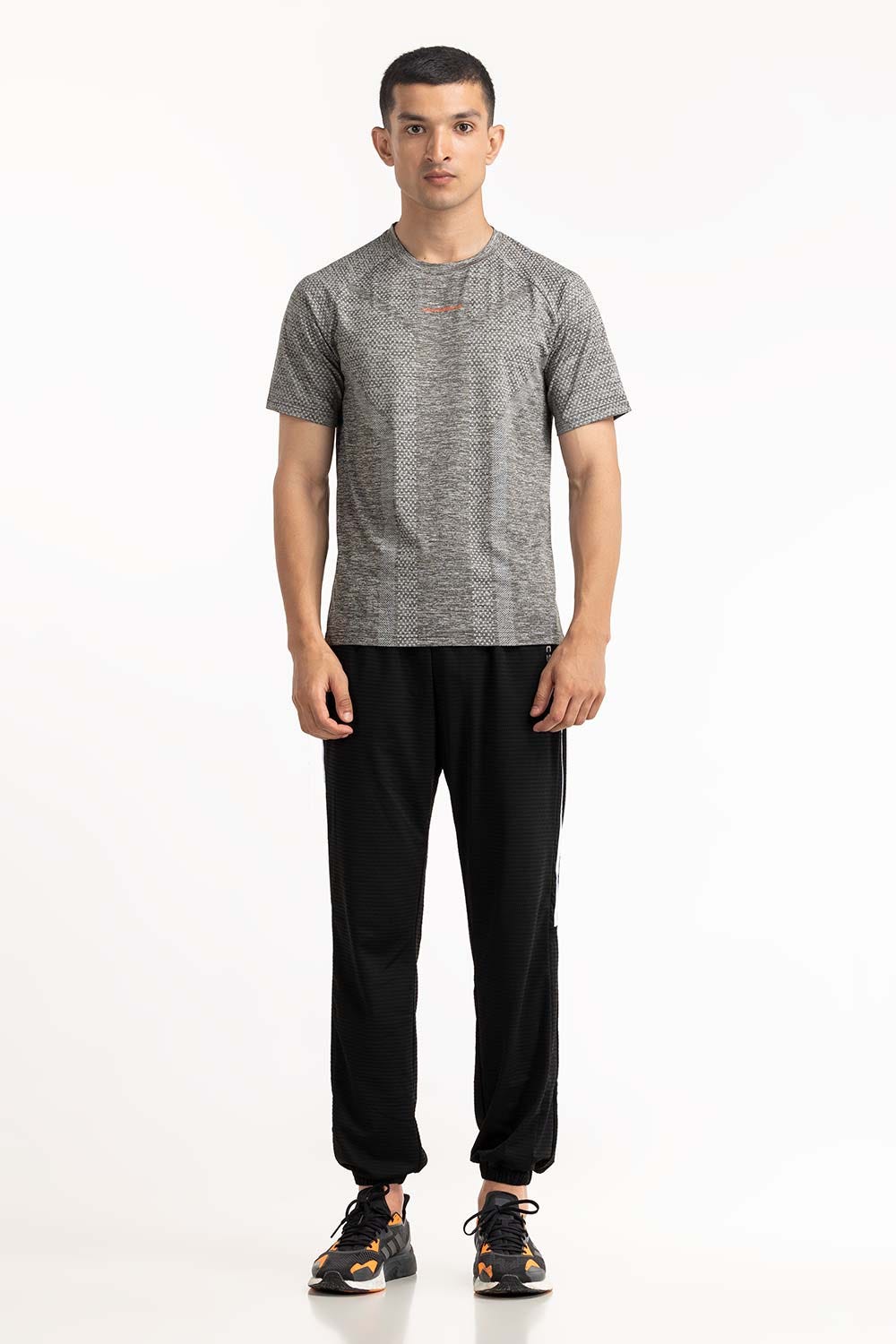 Light Grey Printed Tee AW-TS23-013