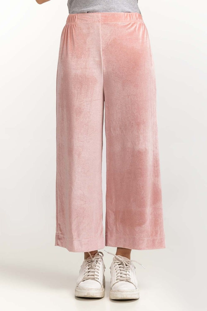 Light Pink Basic Trouser WM-TRKN23-007
