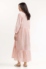 Light Pink Woven Dress 231-214-207