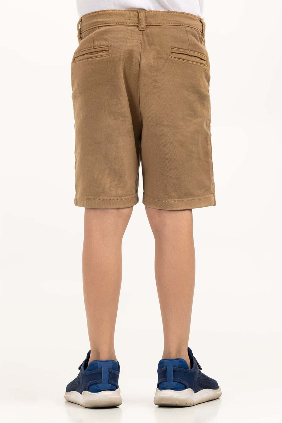 Toddler Boy Light Yellow Basic Chino Shorts TBNB-2210001 A