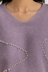Lilac Basic Sweater WM-SWT-WS23-081
