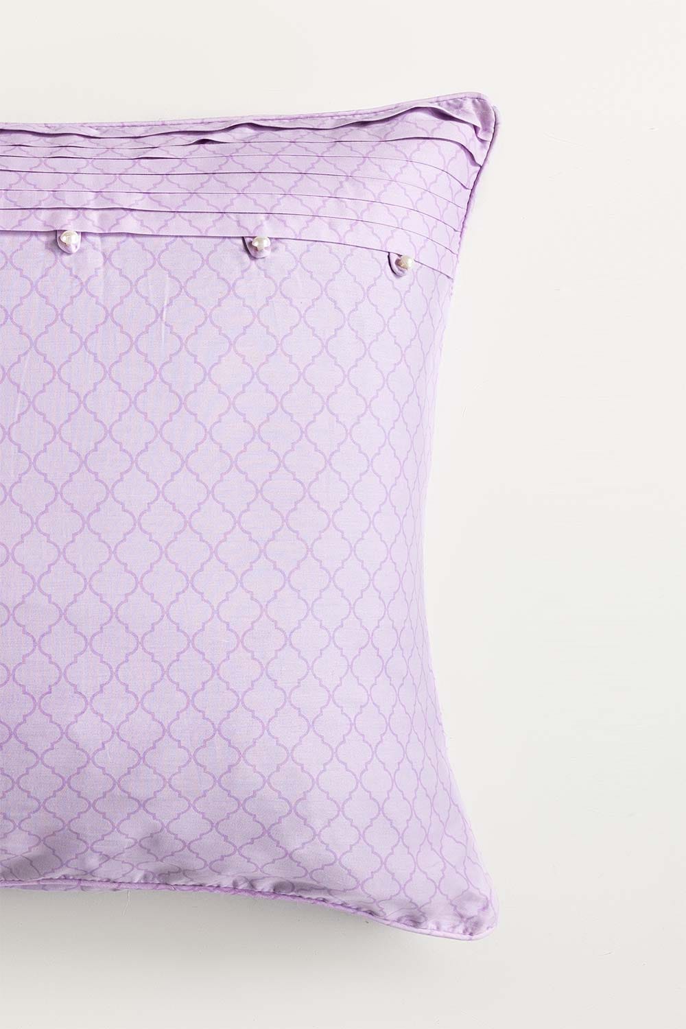 Lilac T-200 Euro Sham Cushion Cover