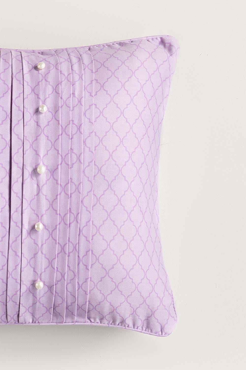 Lilac T-200 Square Cushion Cover