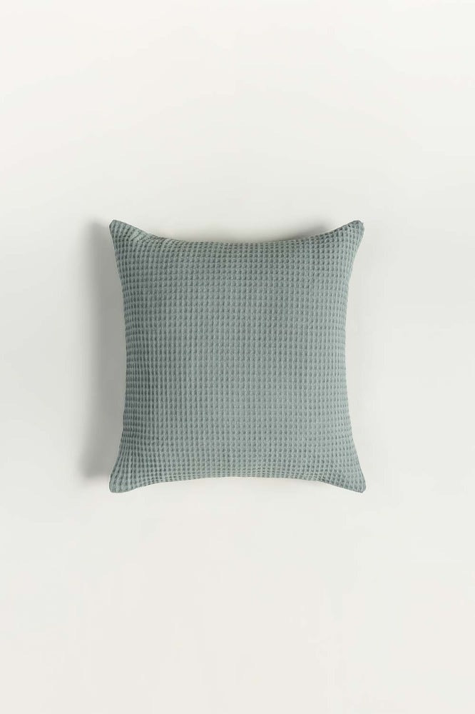 Lily Waffle Square Cushion Cover