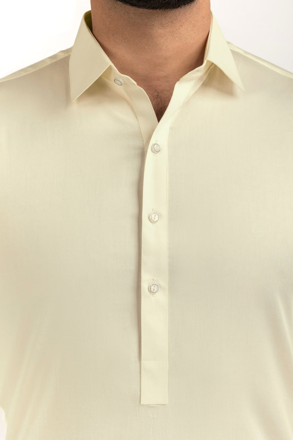 Lime Stone Unstitched Fabric Cotton