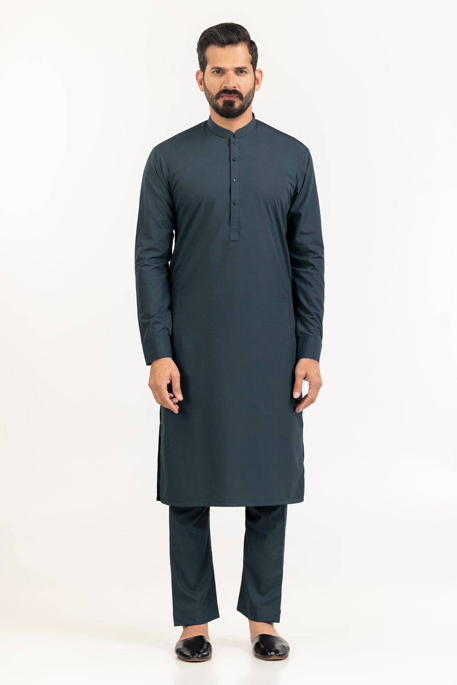 Lime Stone Unstitched Fabric Cotton