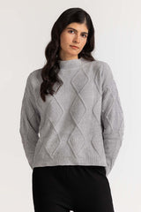 Lime Green Basic Sweater WM-SWT-WS23-094