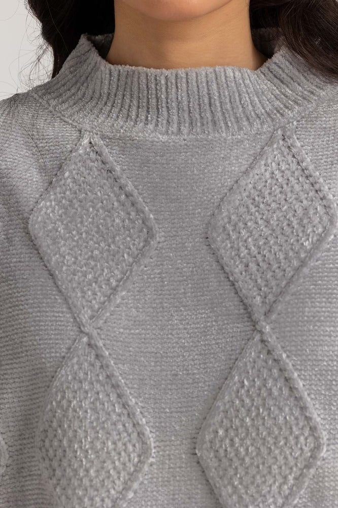 Lime Green Basic Sweater WM-SWT-WS23-094