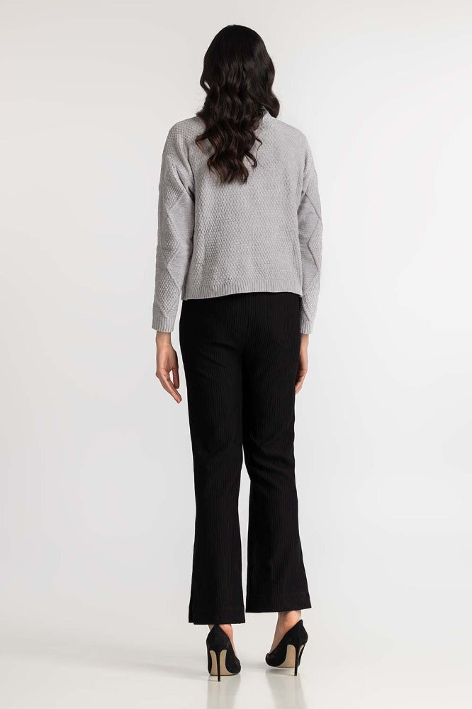 Lime Green Basic Sweater WM-SWT-WS23-094