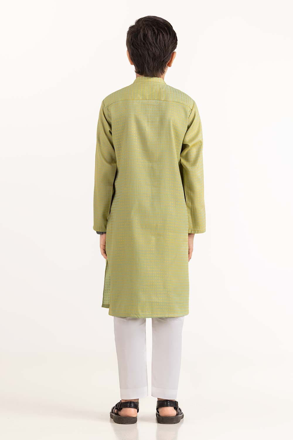 Lime Green Embroidered Kurta KR-KEMB22-020