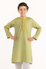 Lime Green Embroidered Kurta KR-KEMB22-020
