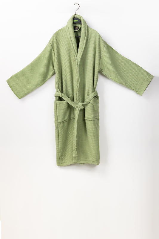 Lint Waffle Bathrobe